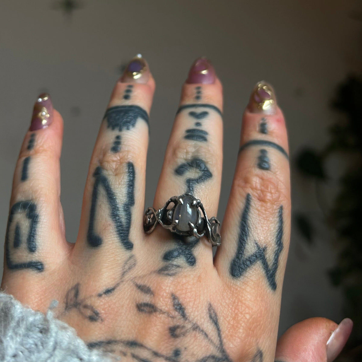 Moonstone ring