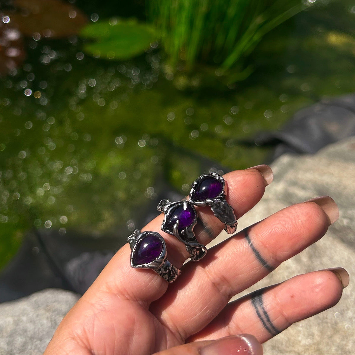 Amethyst ring