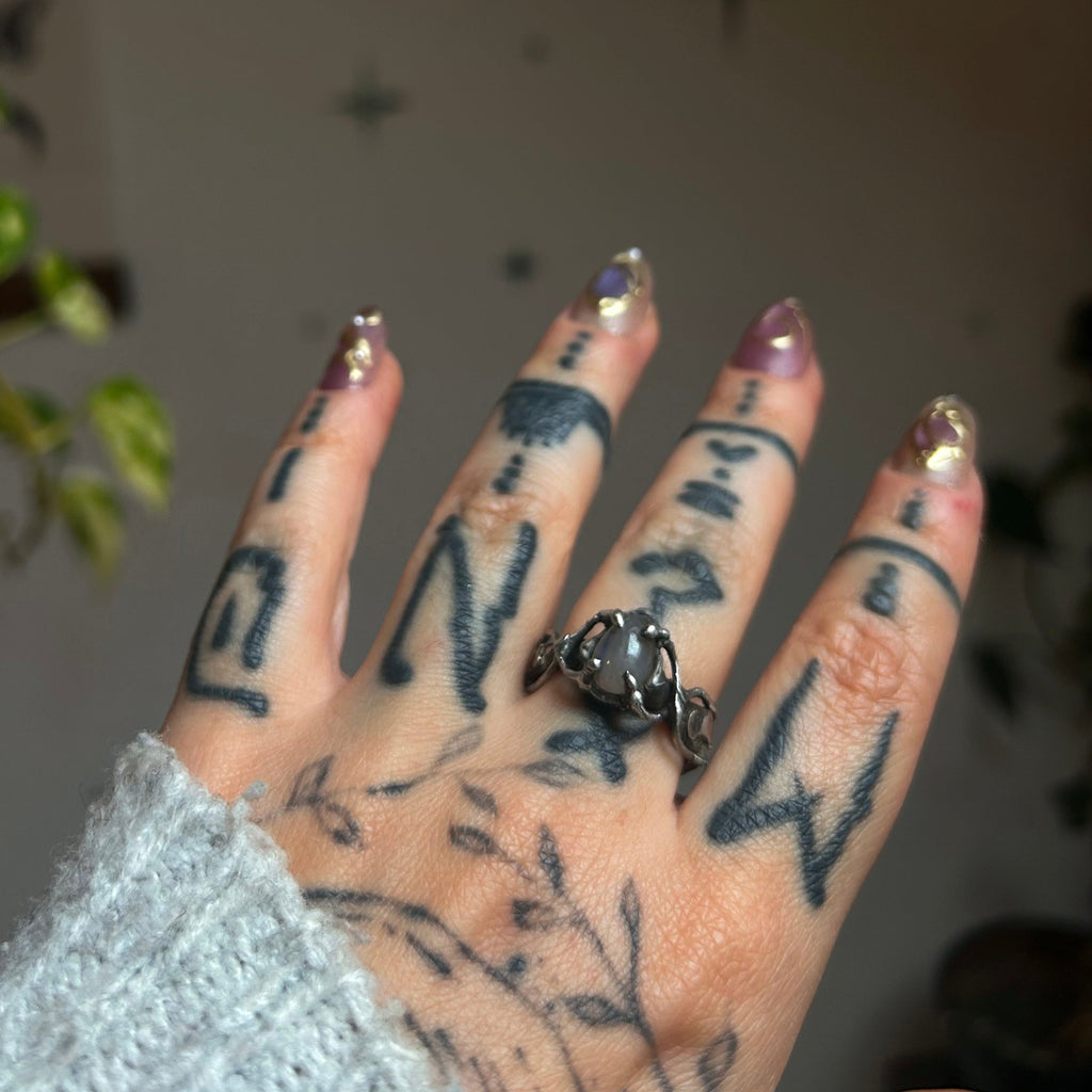 Moonstone ring
