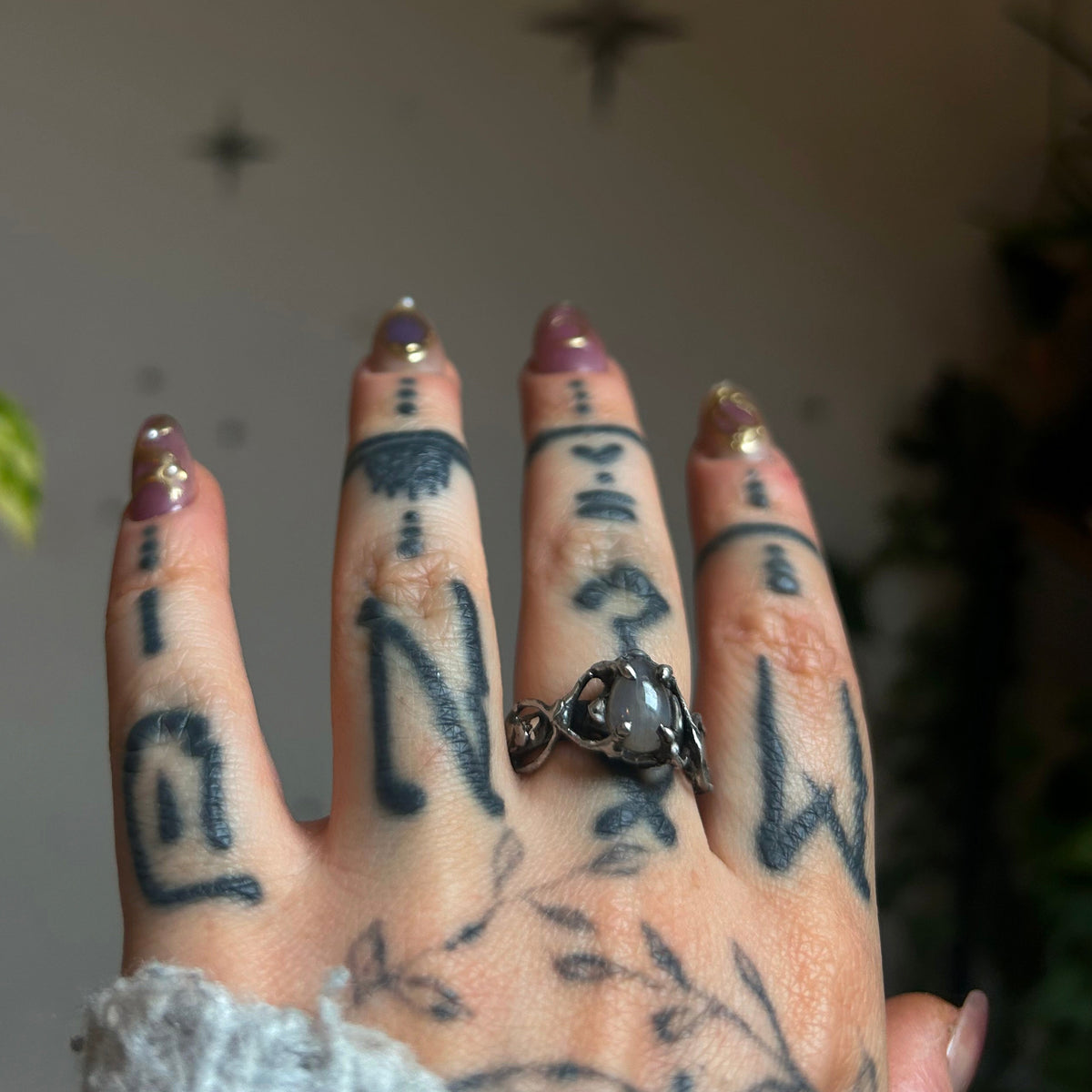 Moonstone ring