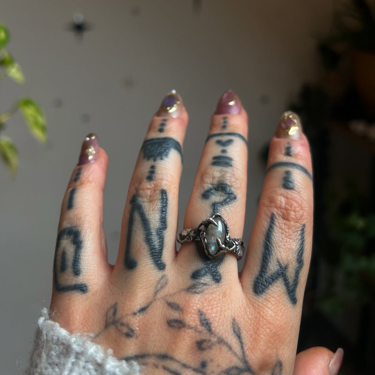 Moonstone ring