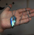 Labradorite & star necklace