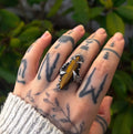 Tiger eye ring