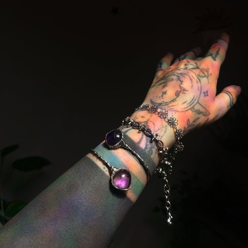 Amethyst bracelet