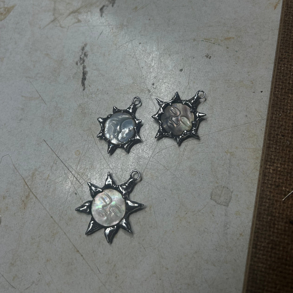Sun & moon necklace