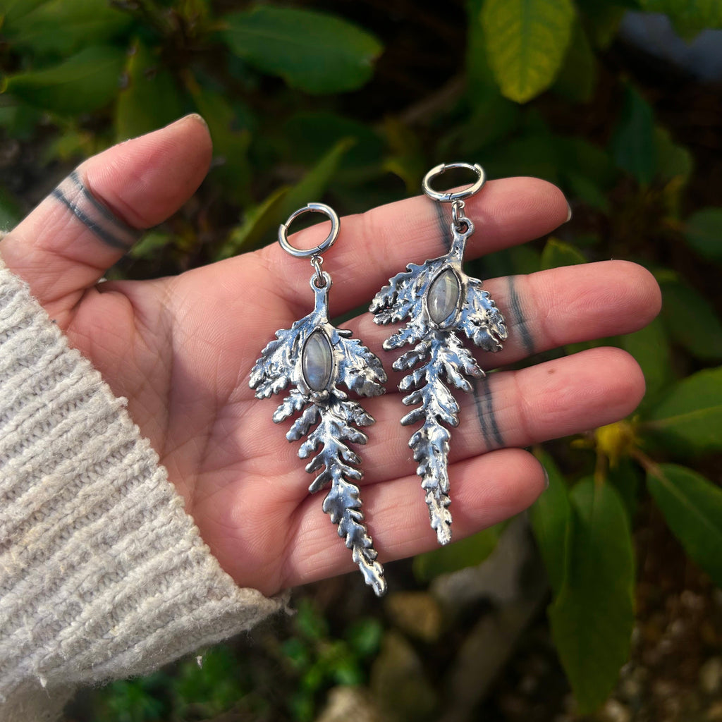 Moonstone & fern