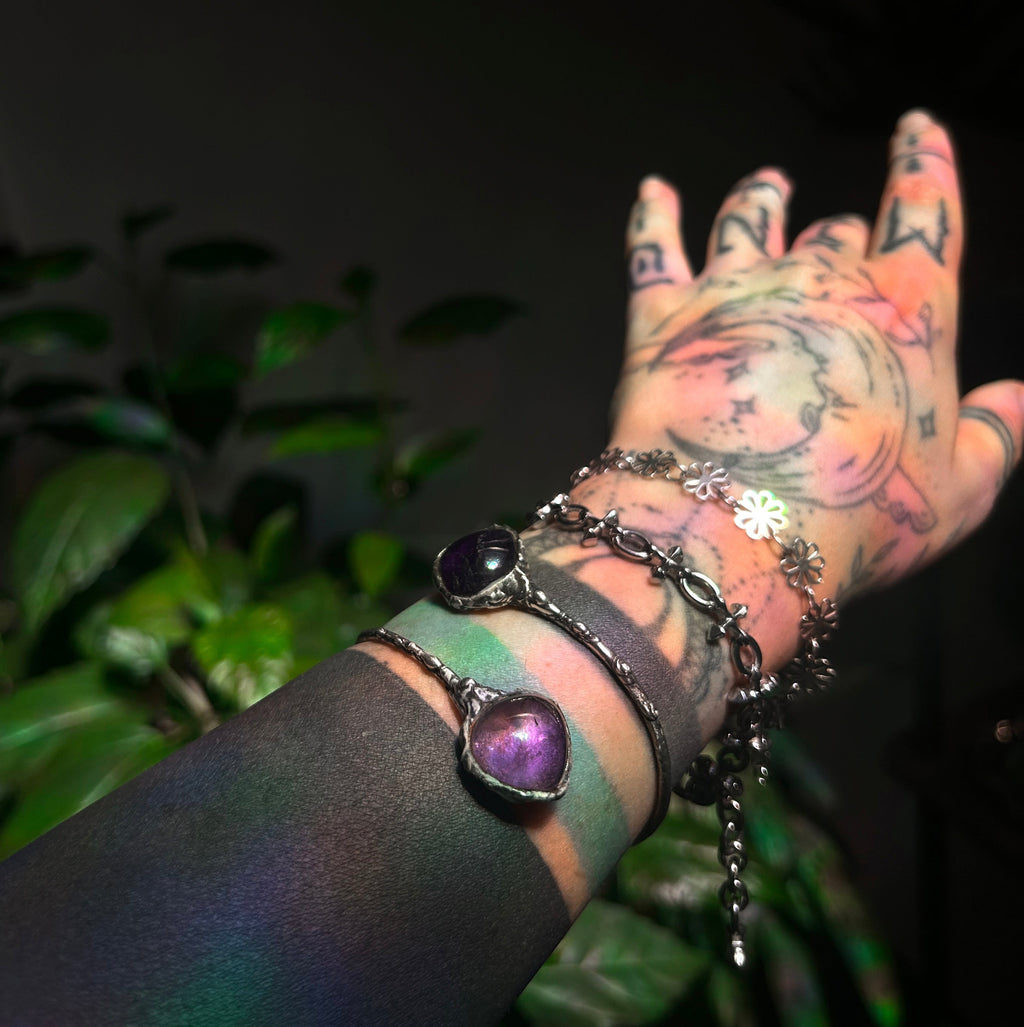 Amethyst bracelet