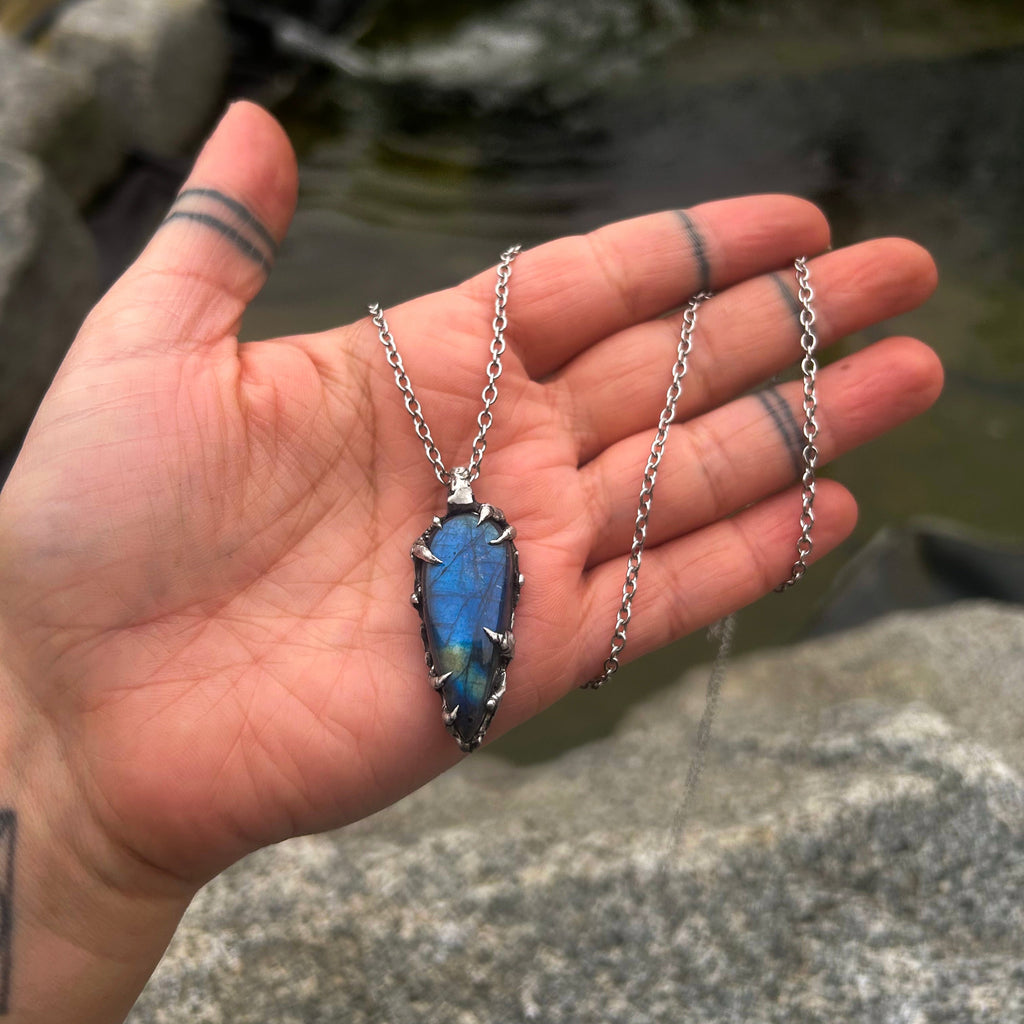 Labradorite necklace
