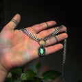 Labradorite choker