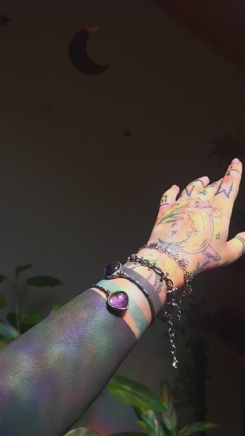 Amethyst bracelet