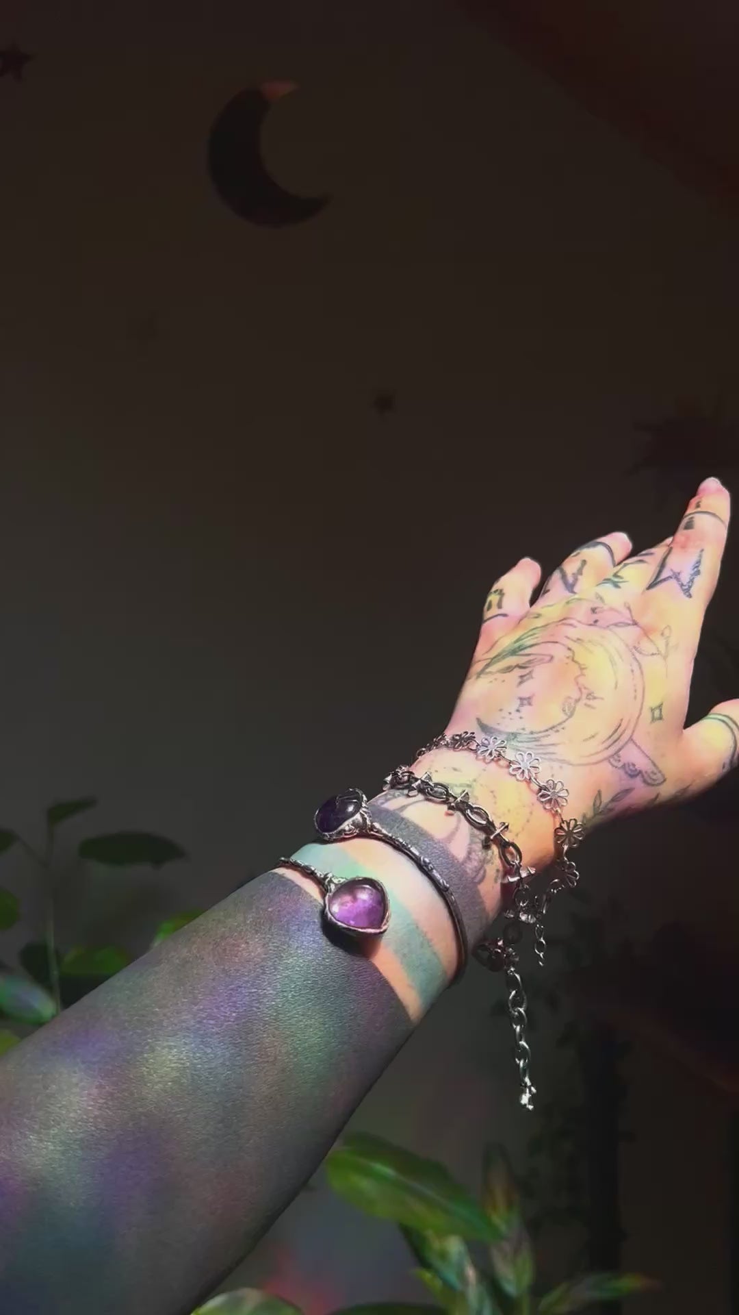 Amethyst bracelet